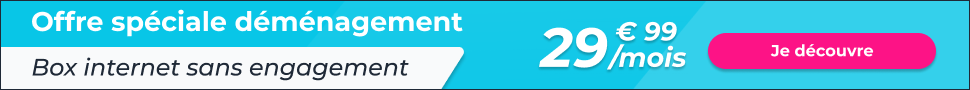 vente privée box internet 29.99€